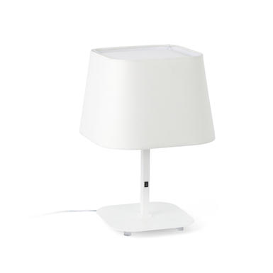 Lampe design Faro SWEET Abat-jour Blanc Aluminium 29954