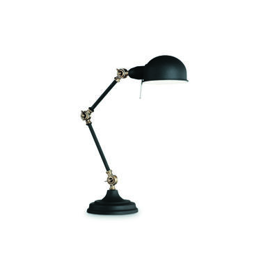 Lampe design industrielle Ideal lux Truman Noir Métal 145211