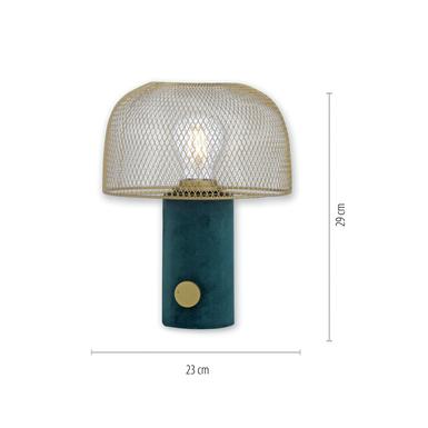 Lampe design Leuchten Direkt Dipper Vert Métal 14433-43