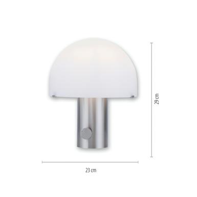 Lampe design Leuchten Direkt Dipper Gris Métal 14433-55