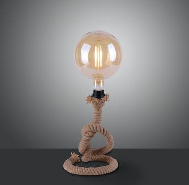 Lampe design Leuchten Direkt Rope Noir Corde 15480-18