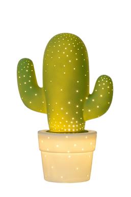 Lampe design Lucide Cactus Vert Céramique 13513/01/33