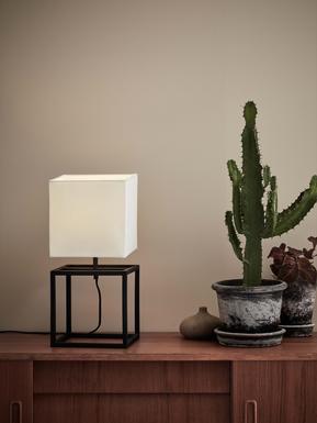 Lampe design Markslöjd Cube Noir Métal 107306