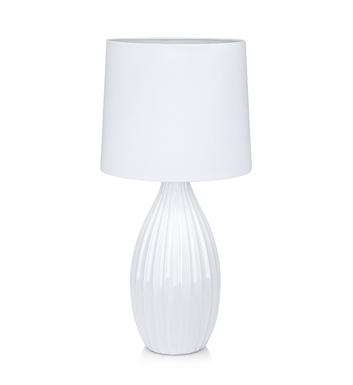 Lampe design Markslöjd Stephanie Blanc Céramique 106887