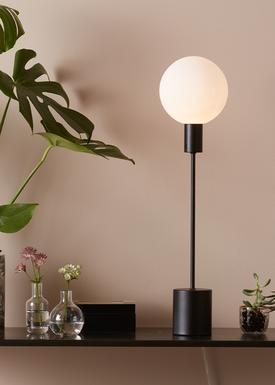 Lampe design Markslöjd Uno Noir Métal 107766