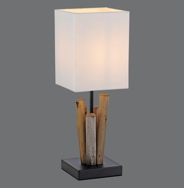 Lampe design Neuhaus Abuja Marron Bois 1939