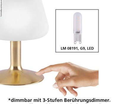 Lampe design Neuhaus Till Laiton Métal 4078-60