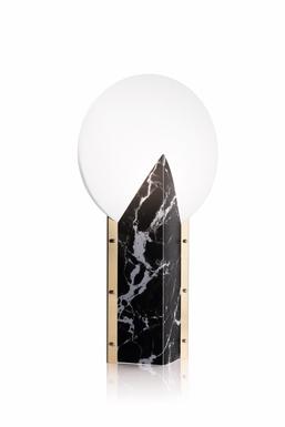 Lampe design Slamp Moon Noir Technopolymère MOO89TAV0000N_000