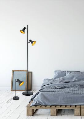 Lampe design Trio Nina Noir Métal R50161002