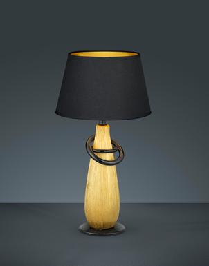 Lampe design Trio Thebes Noir Céramique R50641079