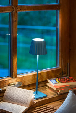 Lampe extérieure rechargeable Sompex Troll 2.0 Bleu Aluminium 78175