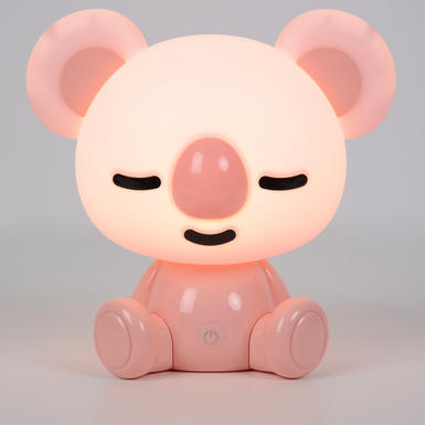 Lampe led Corep Koala Rose Plastique 656391