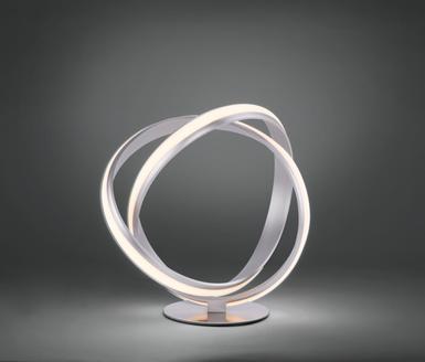 Lampe led Neuhaus Melinda Gris Aluminium 4531-55