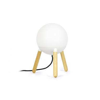 Lampe scandinave Faro Mine Blanc 01 Bois 28378