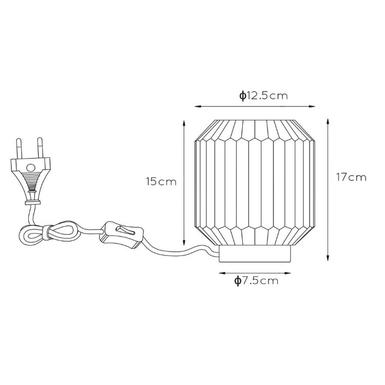 Lampe SUENO -- Verre dépoli Fumé / Or Mat - Lucide 45595/01/51