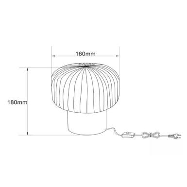 Lampe à poser JANY - Ø 16 cm - 1xE14 - Or mat /Métal - Lucide -78595/01/02