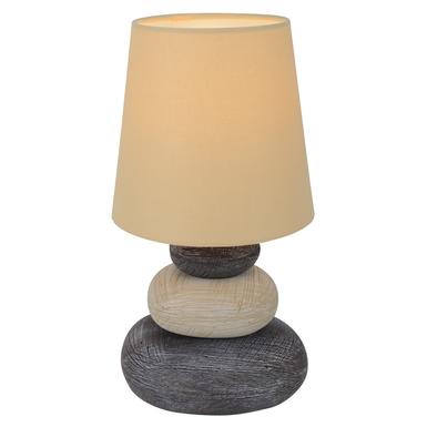 Lampes 1 lampes design Näve Stoney Beige Céramique 3045227