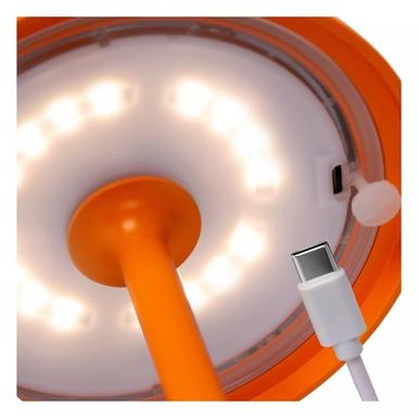 Lampe extérieure à poser - JOY - 1xLED - Orange Aluminium - Lucide - 15500/02/53