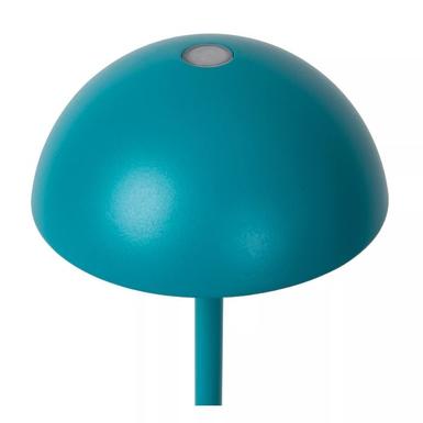 Lampe extérieure à poser - JOY - 1xLED - Turquoise Aluminium - Lucide - 15500/02/37