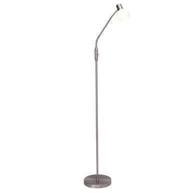 Liseuse led Brilliant Philo LED Nickel satiné Acier G16358/13