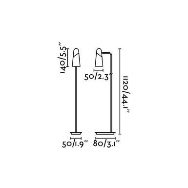 Liseuse led Faro Lao Noir Métal 29049