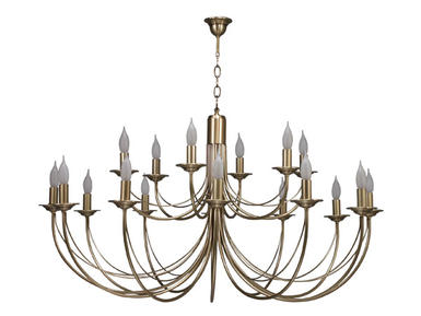 Lustre Chatelet - Cvl - Ø 119 cm - 18xE14 - Bruni - LUCHAT18BR