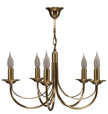 Lustre Chatelet - Cvl - Ø 58 cm - 5xE14 - Bruni - LUCHAT5BR