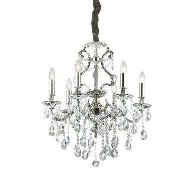 Lustre 6 lampes design Ideal lux Gioconda 044927