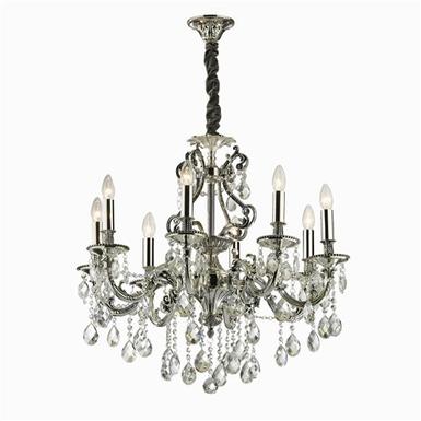 Lustre 8 lampes design Ideal lux Gioconda 044934