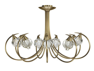 Lustre Physalis Bruni - Cvl - Ø 80 cm - 9xG9 - Bruni - LUOSIR9BRPHY5C