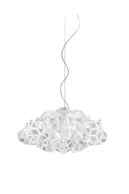 Lustre design Slamp Drusa Blanc 01 Technopolymère DRU78SOS0000W_000