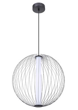 Lustre led Globo Moruri Noir Métal 15608H