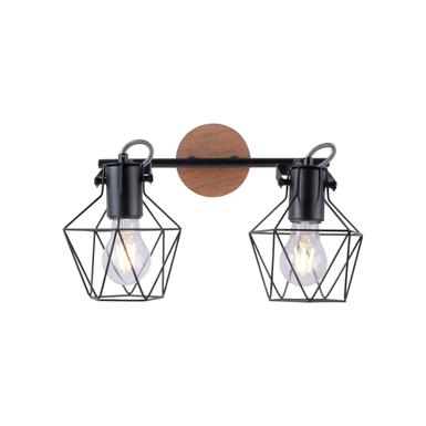 Plafonnier 2 lampes design Leuchten Direkt Jaro Beige Métal 15672-78