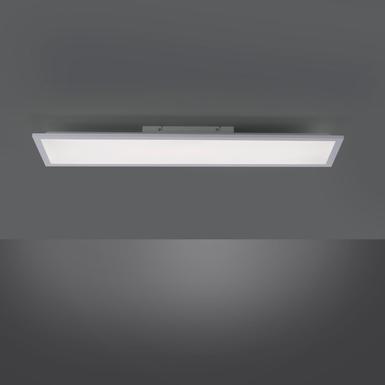 Plafonnier 2 lampes led Leuchten Direkt Flat Blanc Plastique 12204-16