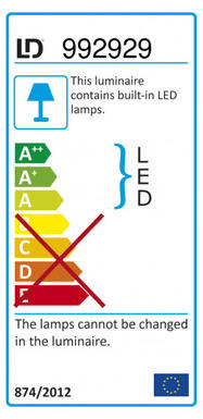 Plafonnier 2 lampes led Leuchten Direkt Lisa Chrome Acier 11571-17