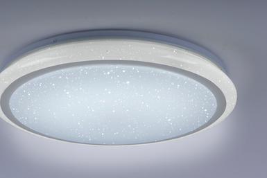 Plafonnier 2 lampes led Leuchten Direkt Luisa Blanc Métal 15220-16