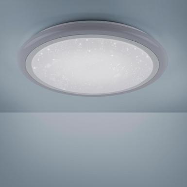 Plafonnier 2 lampes led Leuchten Direkt Luisa Blanc Métal 15230-16