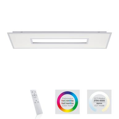 Plafonnier 2 lampes led Leuchten Direkt Recess Blanc Métal 11646-16