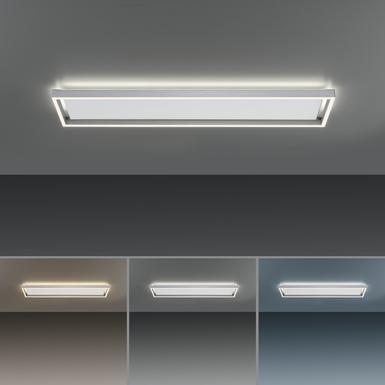 Plafonnier 2 lumières led Neuhaus Q-Kaan Gris Fer 6531-55