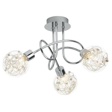 Plafonnier 3 lampes design Brilliant Joya 00233/15