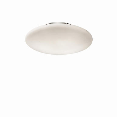 Plafonnier 3 lampes design Ideal lux Smarties Bianco Verre 032030