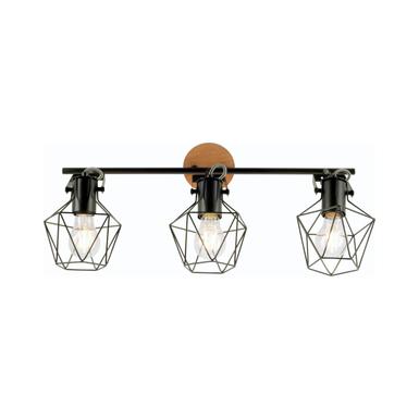 Plafonnier 3 lampes design Leuchten Direkt Jaro Beige Métal 15673-78