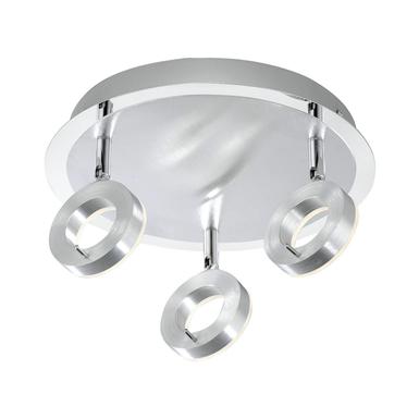 Plafonnier 3 lampes led Neuhaus Sileda Gris Métal 6788-96