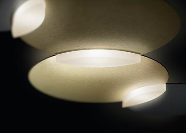 Plafonnier 3 lumières led Grossmann Circ Bronze / Laiton Aluminium 73-829-168