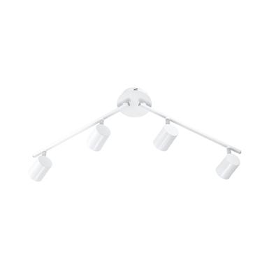 Plafonnier 4 lampes design Leuchten Direkt Tarik Blanc Métal 11944-16