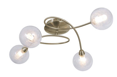 Plafonnier Metal Brossé