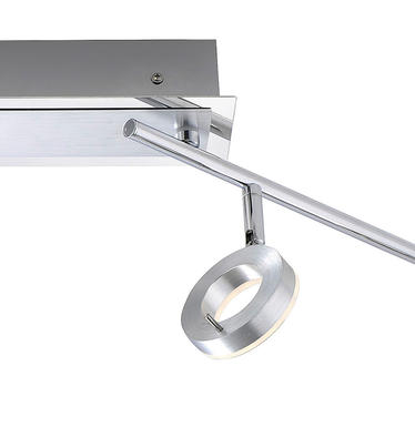 Plafonnier 4 lampes led Neuhaus Sileda Aluminium Métal 6786-96