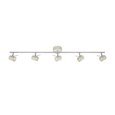 Plafonnier 5 lampes design Markslöjd Hyssna Blanc Métal 105487