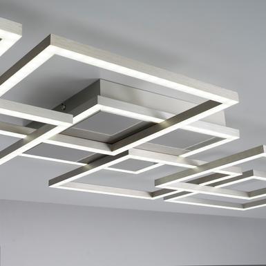 Plafonnier 7 lumières led Neuhaus Q-Inigo Gris Fer 6014-55