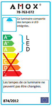 Plafonnier 8 lampes led Grossmann Forte Aluminium 78-763-072